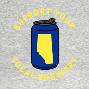 Support Your Local Brewery Alberta T-Shirt